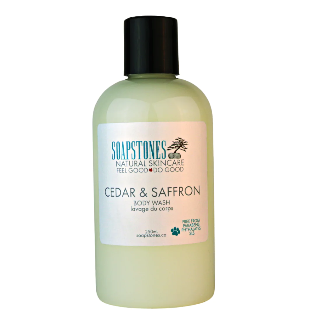 Soapstones Cedar And Saffron Body Wash Corktown Jewellery