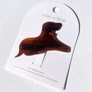 Dachshund Barrette Hair Clip