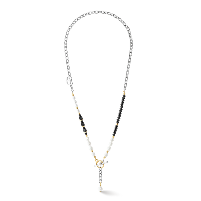 Art Deco Elegance Bicolour Necklace