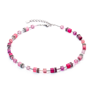 GeoCUBE Iconic Viva Magenta Necklace