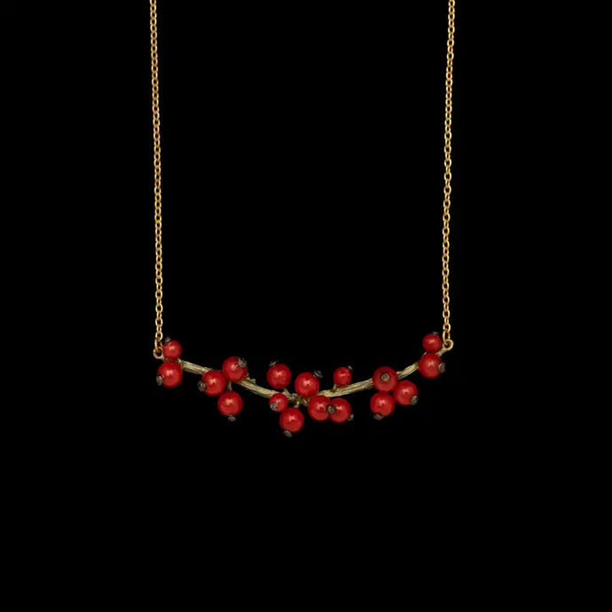 Winterberry Bar Necklace