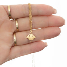 Maple Leaf Necklace