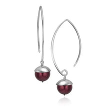 Acorn Gemstone Drop Earrings