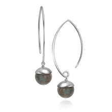 Acorn Gemstone Drop Earrings