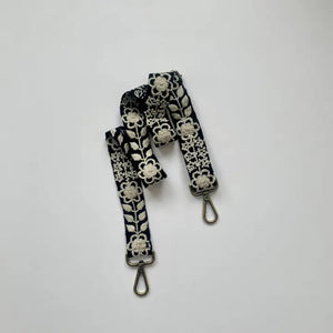 Black and White Adjustable Strap