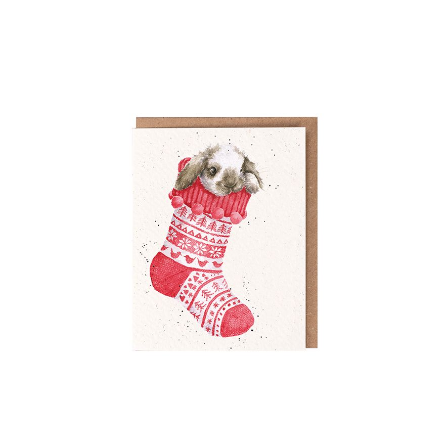 Christmas Stocking Enclosure Card