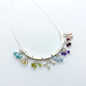 Birthstone Berry Slider Necklace