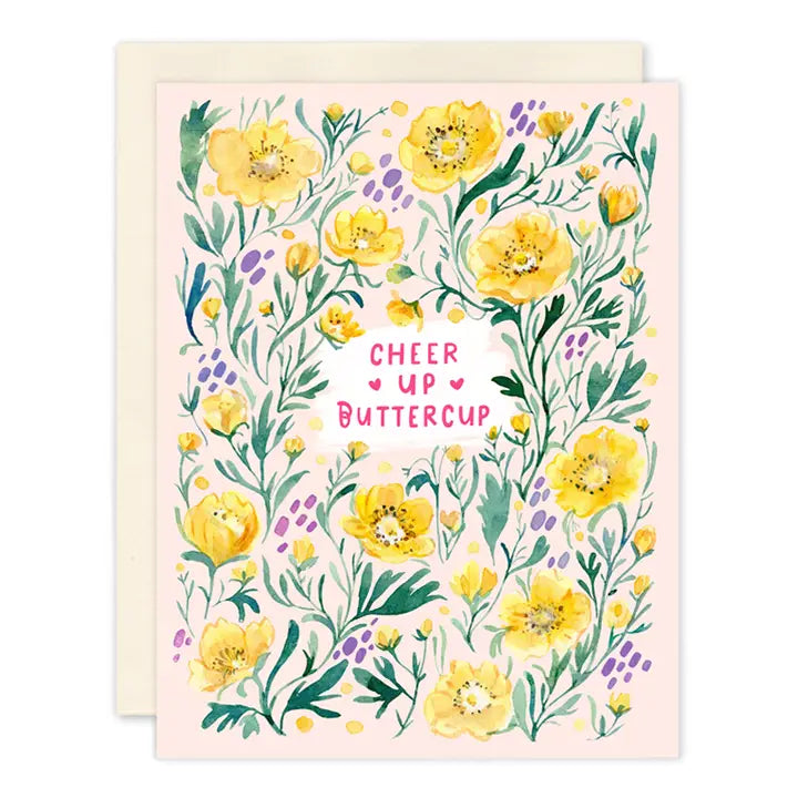 Cheer Up Butter Cup Card