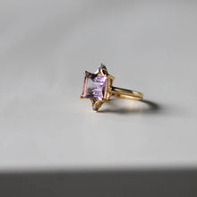 Diana Pink Amethyst Ring