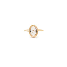 Evelyn White Topaz Ring