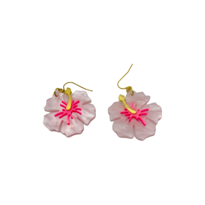 Hibiscus Earrings