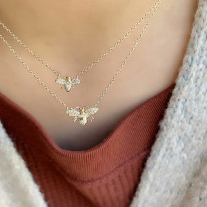 Petite Bee Necklace