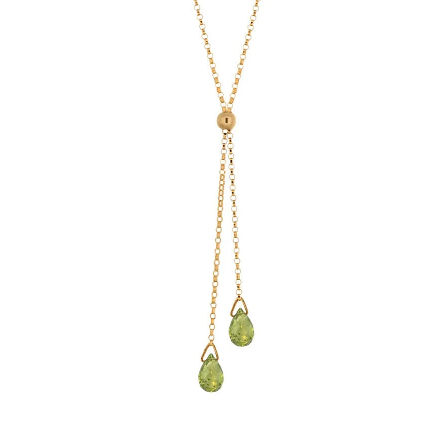 Lantern Lariat Peridot