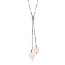 Lantern Lariat Pink Pearl