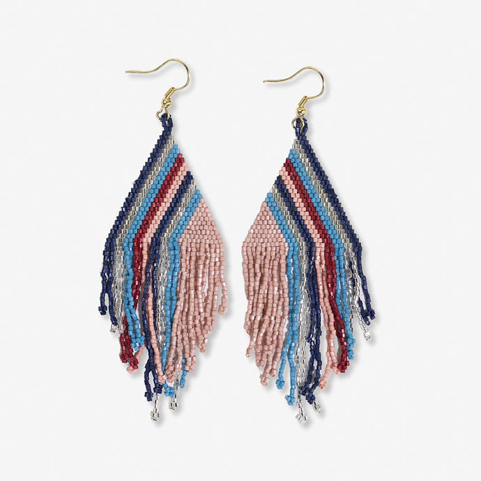 Haley Falling Lines Earrings Copenhagen