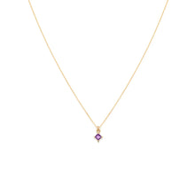 Mini Diana Amethyst Necklace