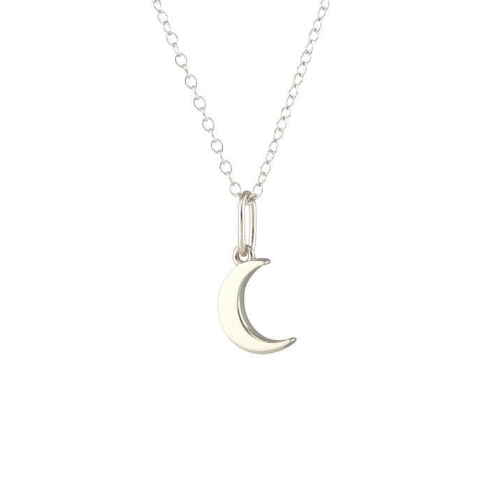 Crescent Moon Charm Necklace