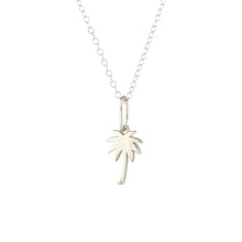 Palm Tree Charm Necklace