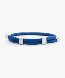 Little Lewis DBL Cobalt Silver Bracelet