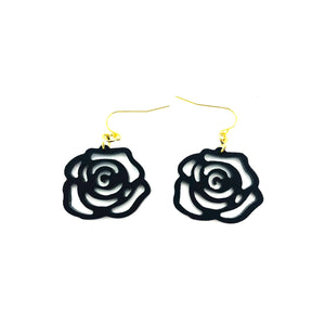 Rosette Small Drop Earrings