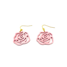 Rosette Small Drop Earrings