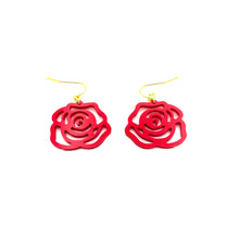 Rosette Small Drop Earrings