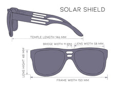 Solar Shield Zebrawood Sunglasses