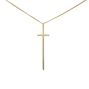 Long Cross Necklace