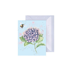 Hydrangea Enclosure Card