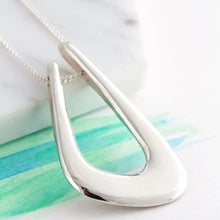 Terra Pebble Necklace & Ring Keeper