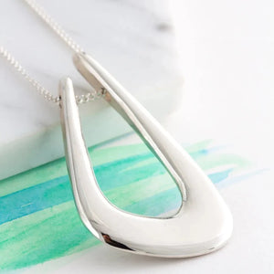 Terra Pebble Necklace & Ring Keeper