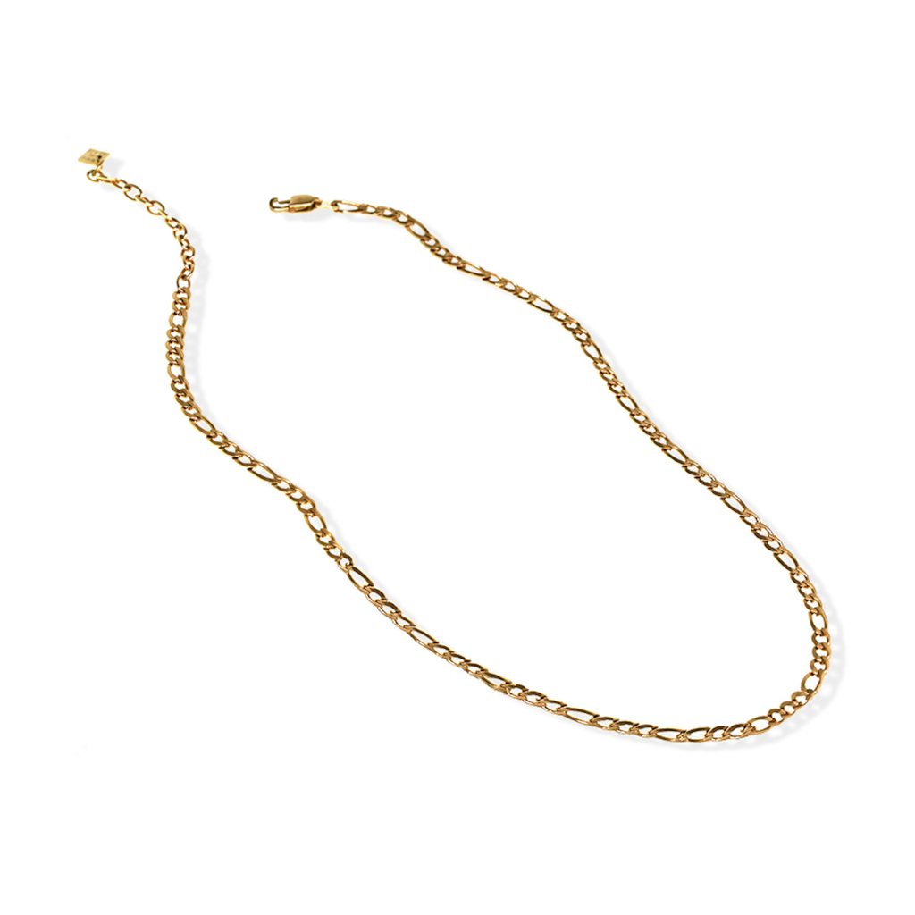 jj+rr Charlotte Figaro Necklace Gold 3N5G