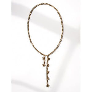 Michelle Ross Mele Brass Necklace MN02