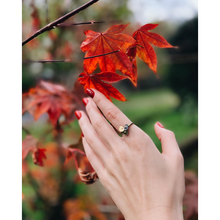 Silver Seasons Nasturtium Ring 8442GP