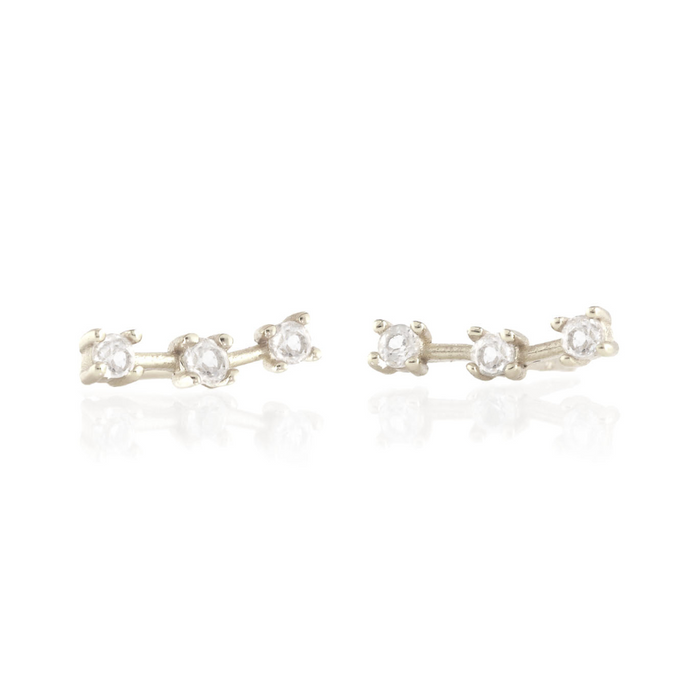 Kris Nations Orion's Belt Studs Silver E735-S