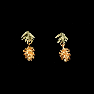 Silver Seasons Pine Needle Earrings 3638BZ