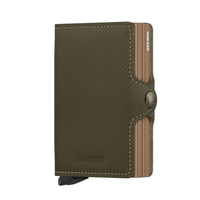 Secrid Saffiano Olive Twinwallet TSA-OLIVE