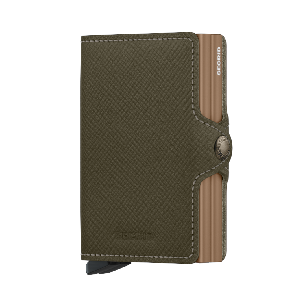 Secrid Saffiano Olive Twinwallet TSA-OLIVE