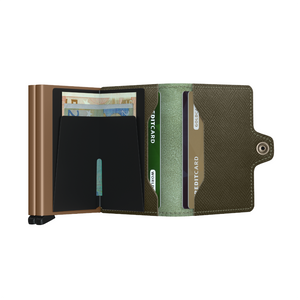 Secrid Saffiano Olive Twinwallet TSA-OLIVE