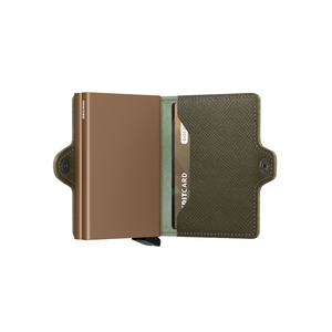 Secrid Saffiano Olive Twinwallet TSA-OLIVE