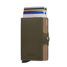 Secrid Saffiano Olive Twinwallet TSA-OLIVE