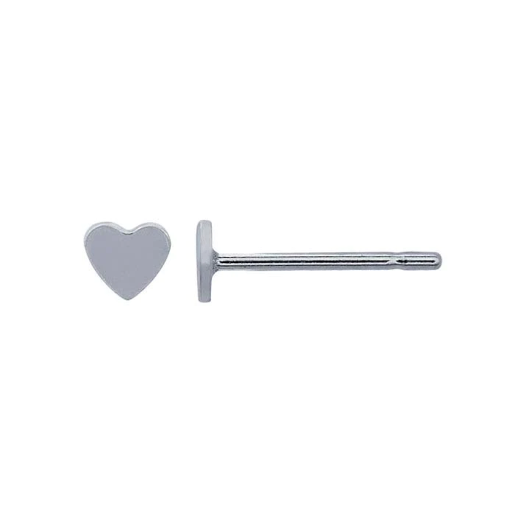 Tiny Heart Studs